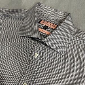 Thomas Pink "Prestige" dress shirt, 15.5/34, french cuffs, cotton, fall, office
